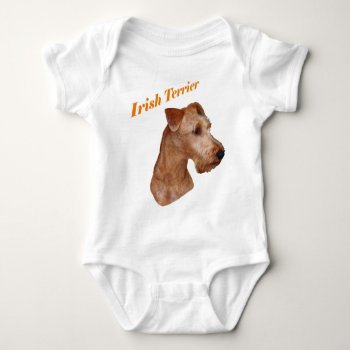 Baby T-shirt "irish Terrier" Baby Bodysuit by mein_irish_terrier at Zazzle