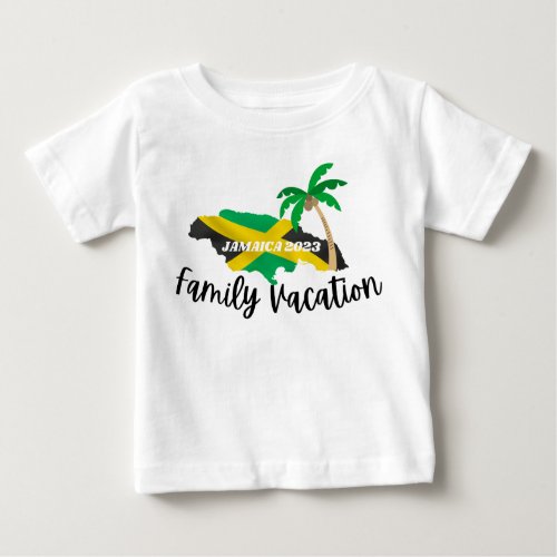 Baby T_Shirt Jamaica Family Vacation Baby T_Shirt
