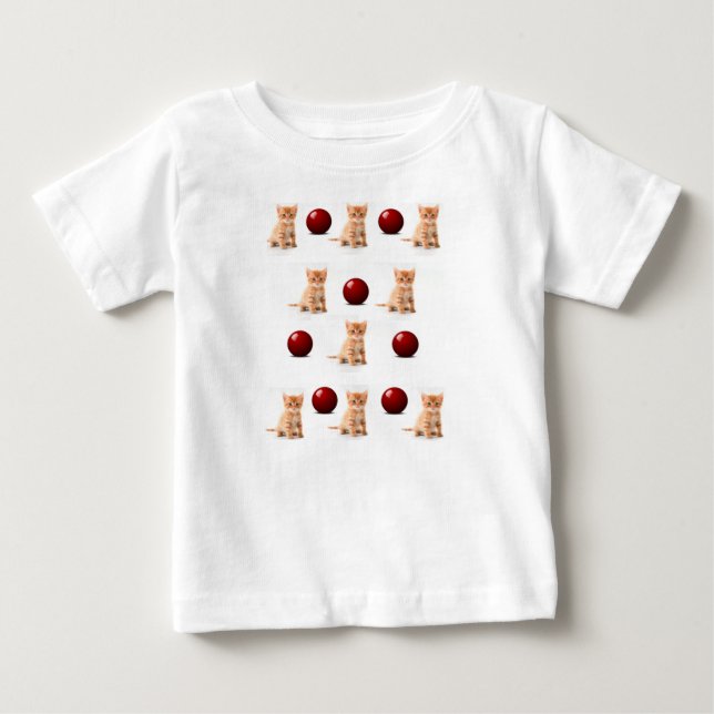 Baby T-Shirt Kitten (Front)
