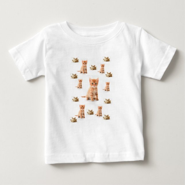 Baby T-Shirt Kitten (Front)