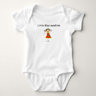 Baby T-shirt "Little Miss sunshine" Baby Bodysuit
