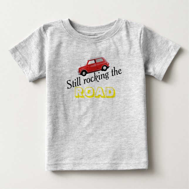 baby t-shirt Mini Cooper (Front)