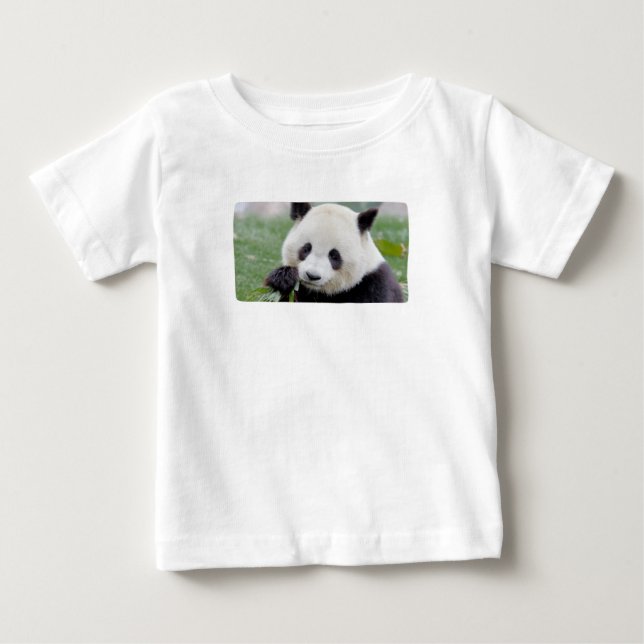 Baby T-Shirt Photo giant panda , animals 0017. (Front)