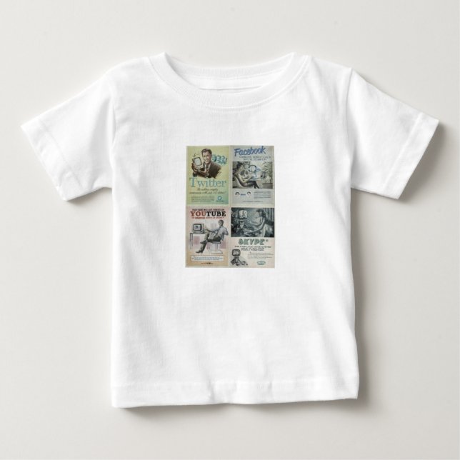 Baby T-Shirt Social Media (Front)