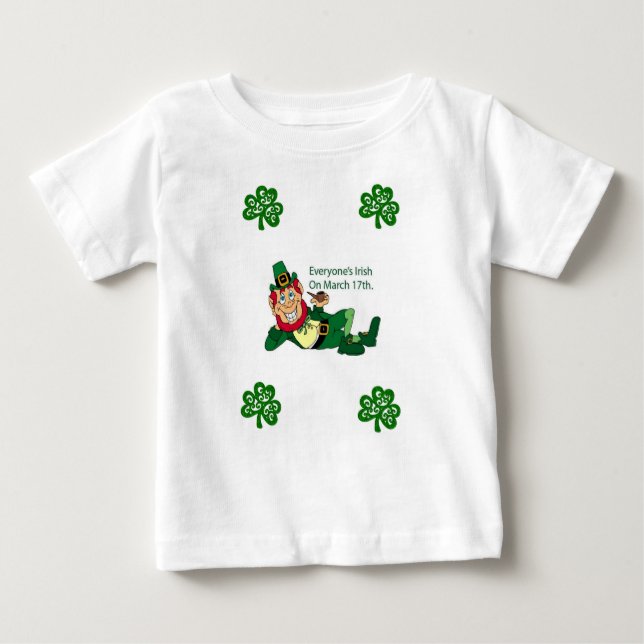 Baby T-Shirt St. Patrick's Day (Front)