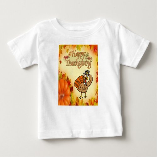 Baby T_Shirt Thanksgiving