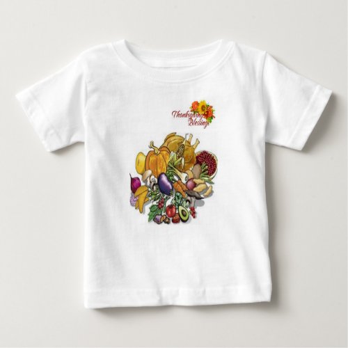 Baby T_Shirt Thanksgiving