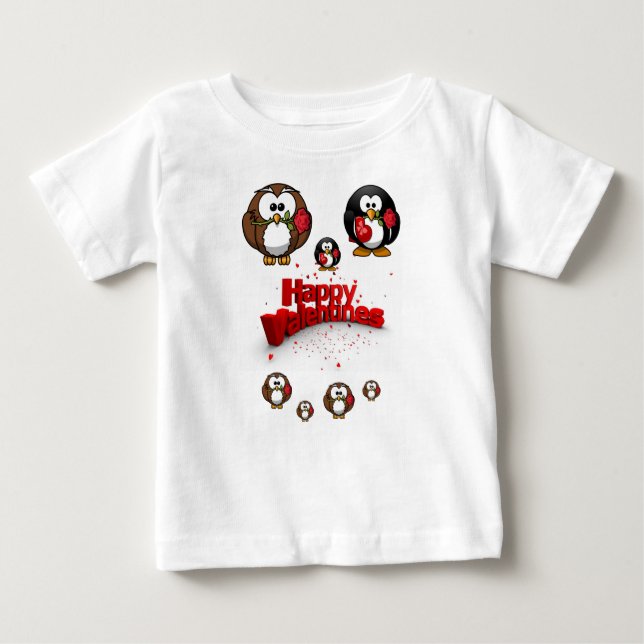 Baby T-Shirt Valentine's Day (Front)
