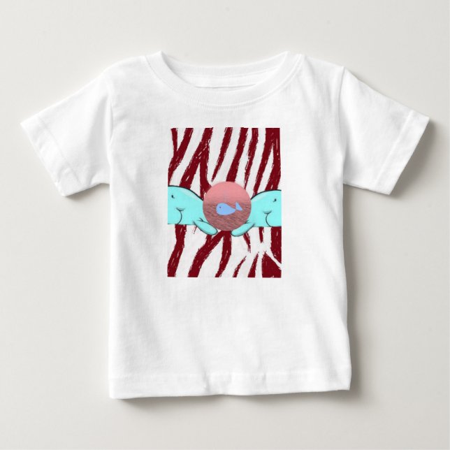 Baby T-Shirt Whale (Front)