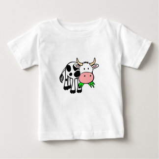 Baby T-shirt white "cow motive"