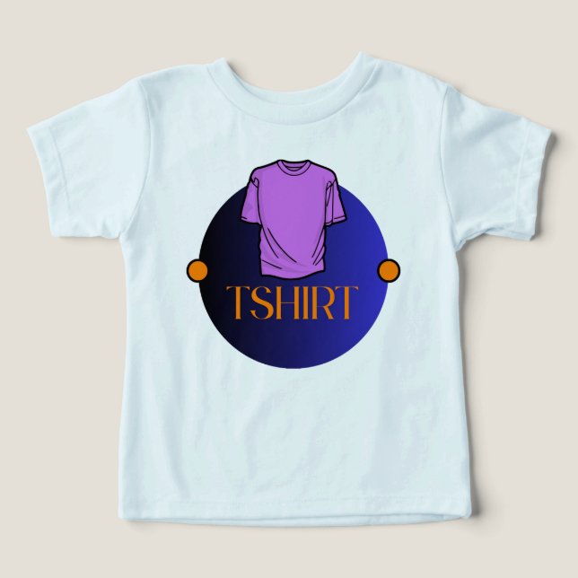 Baby T Shirt with design (Design Front)