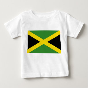 Baby T-Shirt with Flag of Jamaica