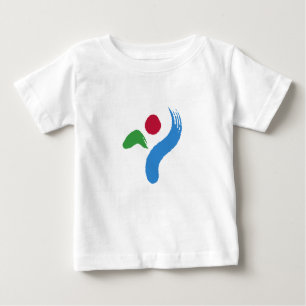 Baby T-Shirt with Flag of Seoul