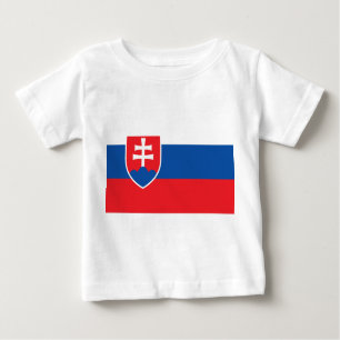 Baby T-Shirt with Flag of Slovakia