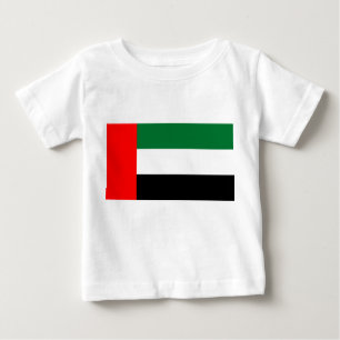 Baby T-Shirt with Flag of United Arab Emirates