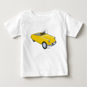 Baby t-shirt with image Citroën D staircase car