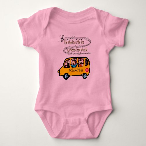Baby Talk  Baby Sings  School Bus Song  Baby Bodysuit