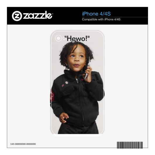 Baby Talk Skin For The iPhone 4 (Product)