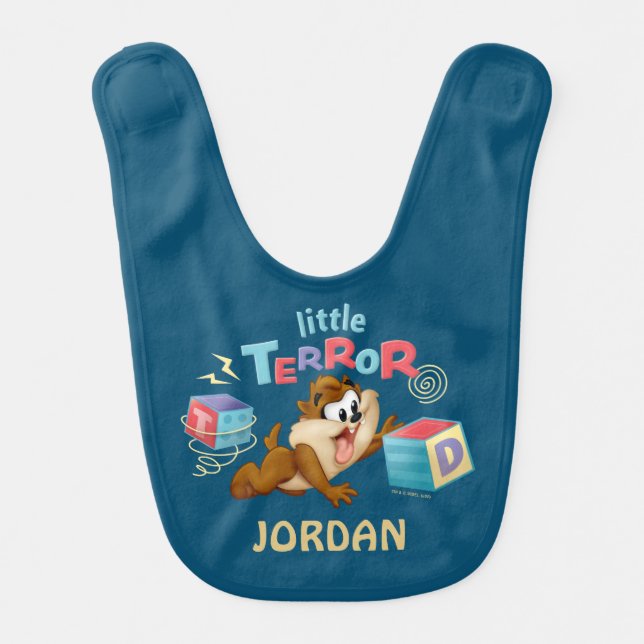 Baby TAZ™ | Little Terror Baby Bib (Front)