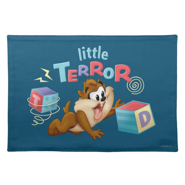 Baby TAZ™ | Little Terror Cloth Placemat (Front)