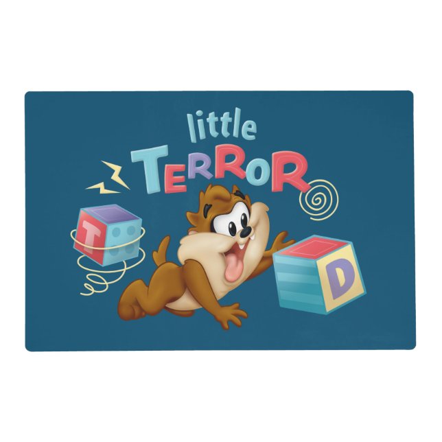 Baby TAZ™ | Little Terror Placemat (Front)