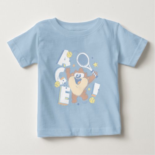 Baby TAZ Tennis Ace Baby T_Shirt