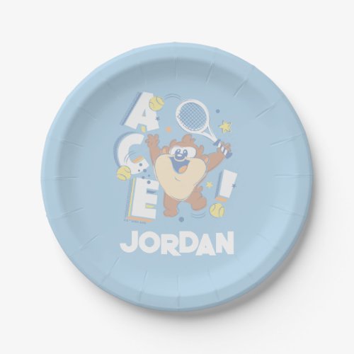 Baby TAZ Tennis Ace Paper Plates