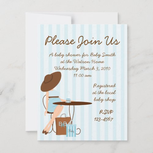 Baby Tea Custom Invitations