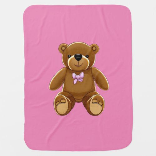 Baby Teddy Bear  Baby Blanket