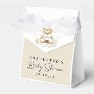 Baby Teddy Bear Baby Shower Favor Box