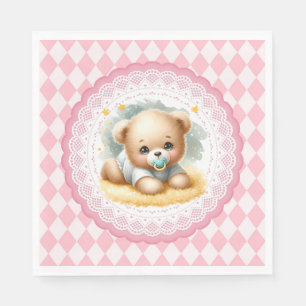 Baby Teddy Bear Napkins