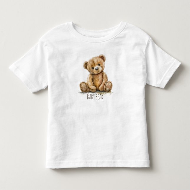 Baby Teddy Bear Toddler T-shirt (Front)