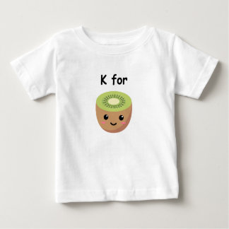 Baby tee with Kiwi print