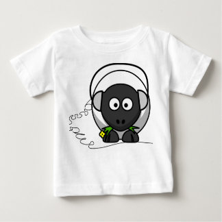 Baby Tee with Sheep Print