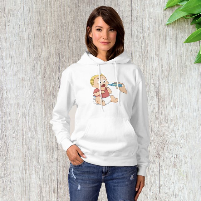 Baby Temperature Check Pediatric Health  Hoodie (Creator Uploaded)