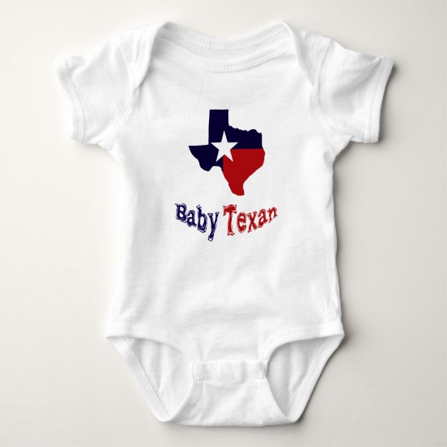 Baby Texan Baby Bodysuit (Front)