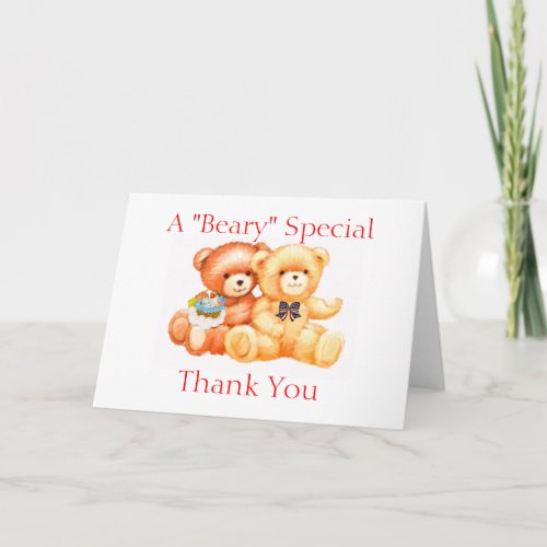 Baby Thank You Note