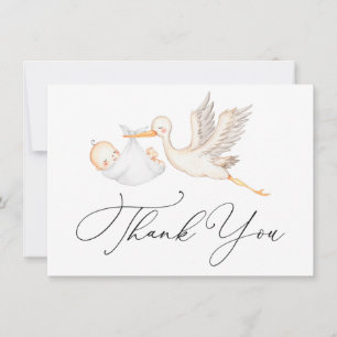 Baby Thank You Note Card