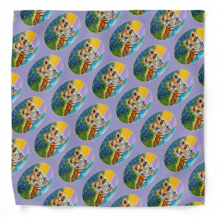 Baby Tiger "Art by Kids" Bandana