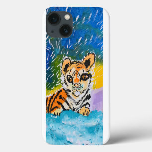 Baby Tiger "Art by Kids" iPhone 13 Case