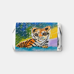 Baby Tiger "Art by Kids" Hershey's Miniatures