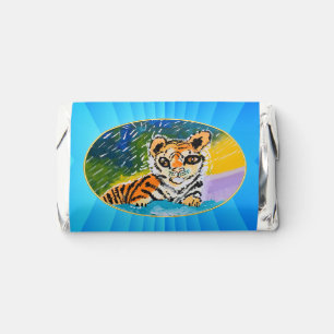Baby Tiger "Art by Kids" Hershey's Miniatures