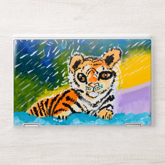 Baby Tiger "Art by Kids" HP Laptop Skin