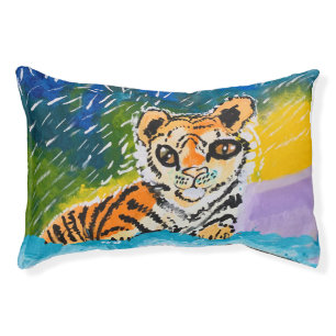 Baby Tiger "Art by Kids" Pet Bed