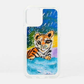 Baby Tiger "Art by Kids" Speck iPhone 12 Mini Case