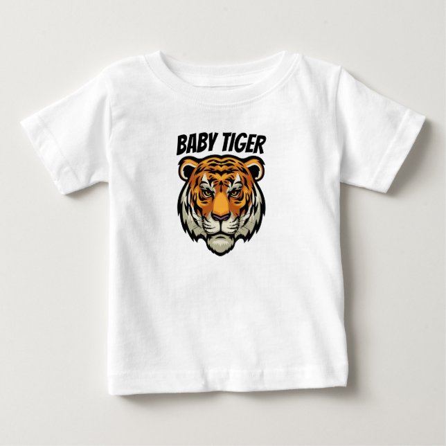 Baby Tiger Customized  T-Shirt (Front)