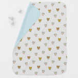Baby Tiger Faces Baby Blanket at Zazzle