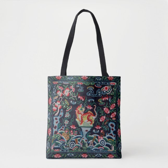 Baby Tiger from Qing Dynasty Tote Bag (Front)