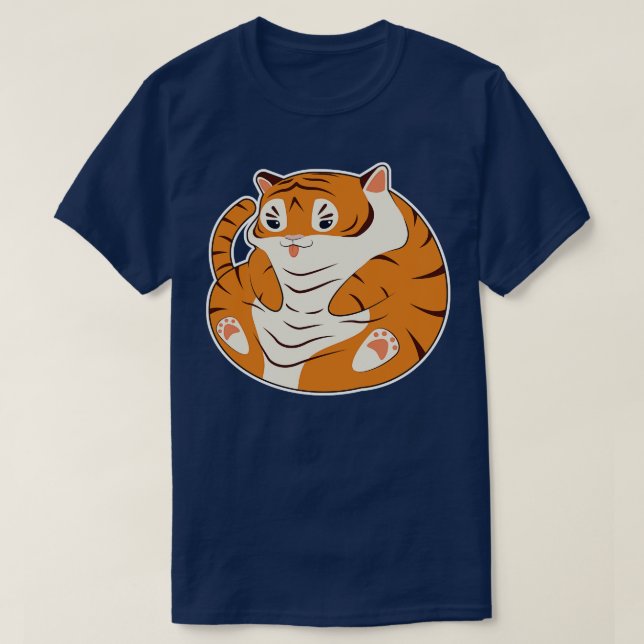 Baby Tiger funny T-Shirt (Design Front)
