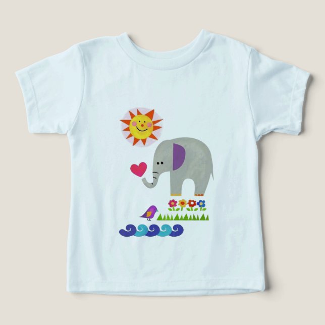 Baby toddler t-shirt  (Design Front)